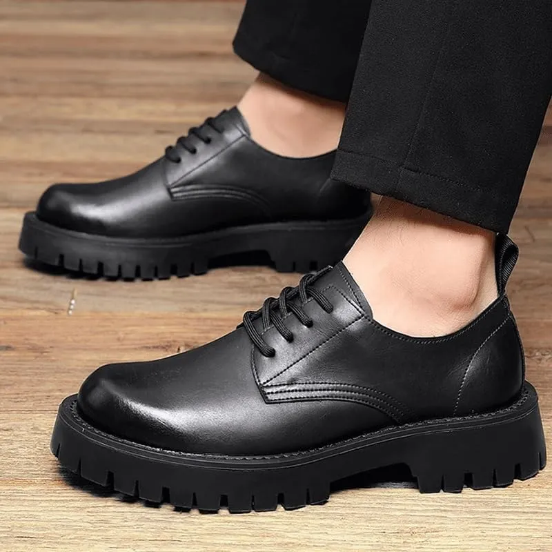 Men Classic Gradient Design Oxford Casual Work Office Comfortable Business Shoes