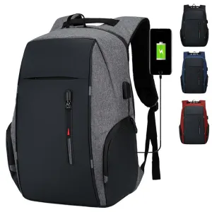 Men's Business Multifunctional Large Capacity Printable Backpacks
