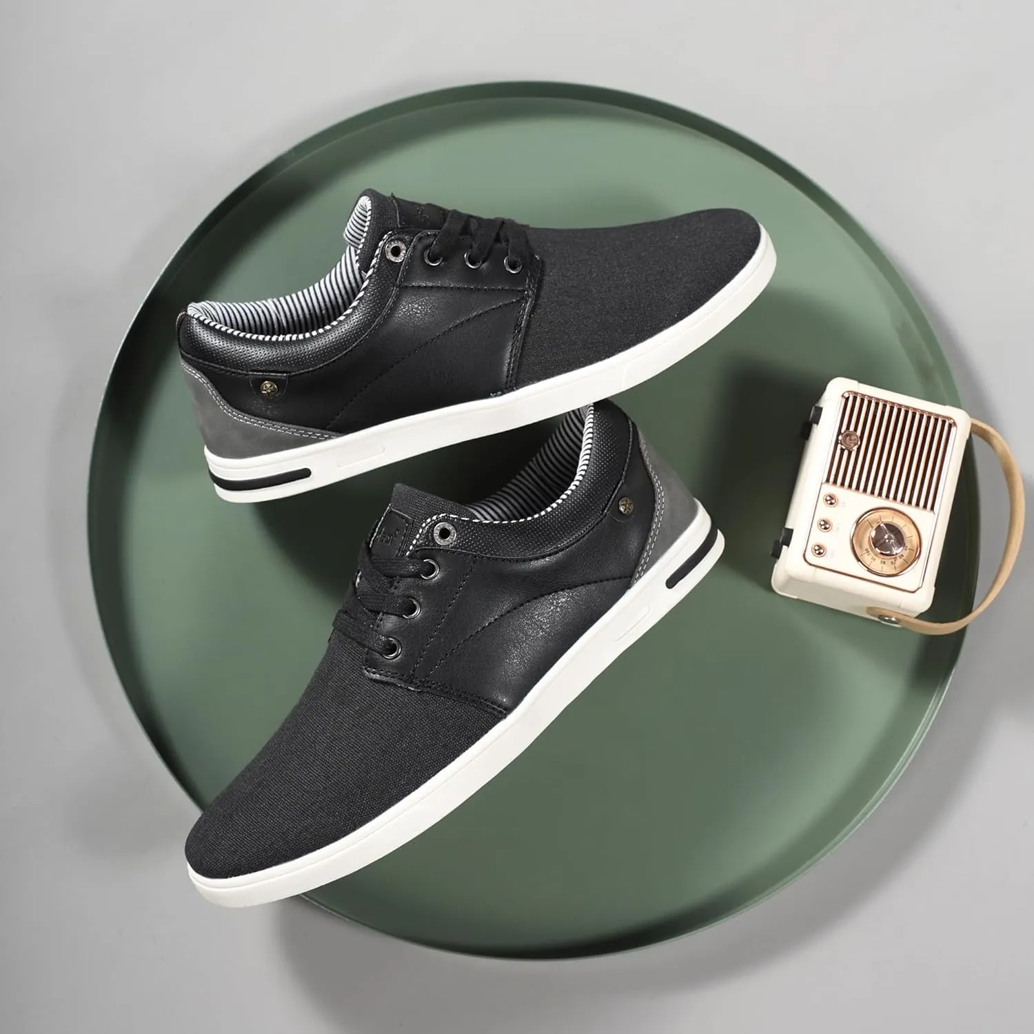 Mens Casual Shoes Fashion Dress Sneakers Breathable Business Shoes
