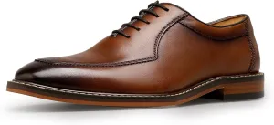 Men's Dress Shoes Genuine Leather Oxford for Men Classic Comfortable Formal Business lace up No Creases Mens Dress Shoes