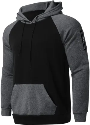 Men's Hoodies Soft Hooded Sweatshirts Training Long Sleeve Hoodie Winter Shirts Solid Color Fall Pullover