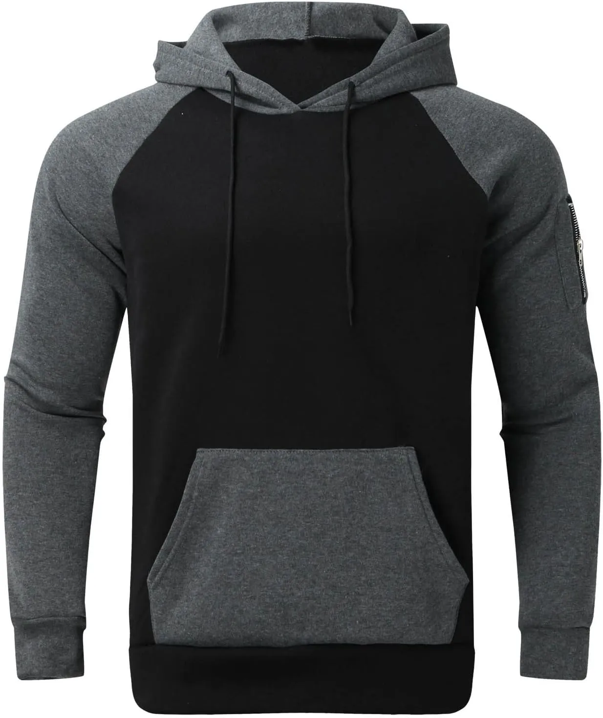 Men's Hoodies Soft Hooded Sweatshirts Training Long Sleeve Hoodie Winter Shirts Solid Color Fall Pullover