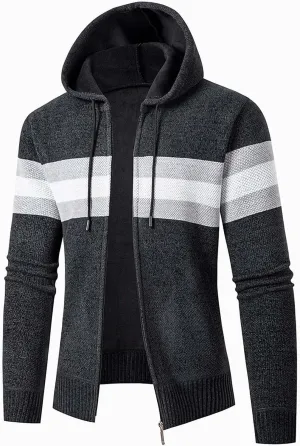 Mens Hoodies Soft Hooded Sweatshirts Training Long Sleeve Hoodies Casual Zip Up Hoodies Fall Pullover
