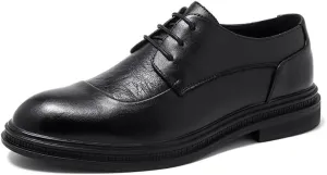 Mens Tuxedo Shoes Negotiation Modern Leather Business Casual Scale Pattern Comfort Formal Shoes Modern Platform Oxford Shoes for Men