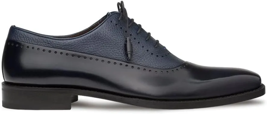 Mezlan - Men's Lace Up Fashion Bal Oxford Shoes - Style POSTDAM - Classic Formal Footwear for Business, Wedding, and Office