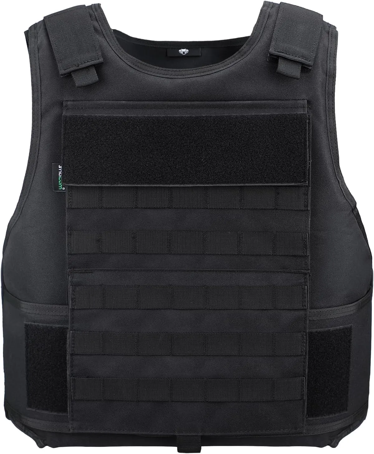 MGFLASHFORCE Tactical Vest for Men, Security Police Fbi Airsoft Vest