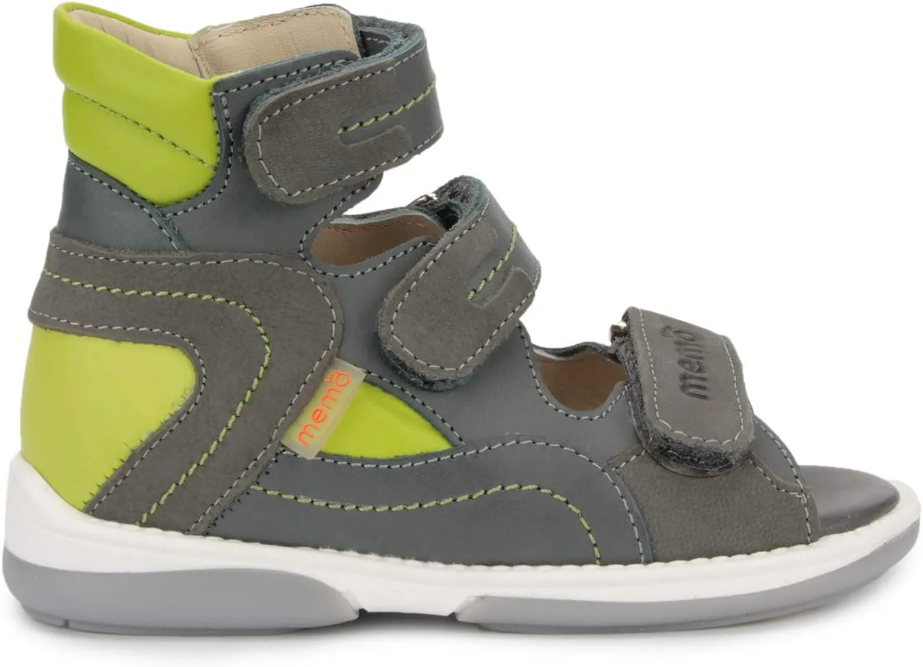 Michael Corrective Orthopedic High-Top AFO Leather Sandal