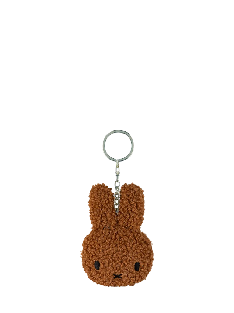 Miffy & Friends Miffy Flat Keychain Tiny Teddy Cinnamon 10cm