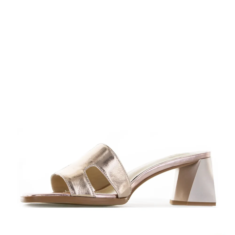 MILA RAINE MINKY ROSE GOLD