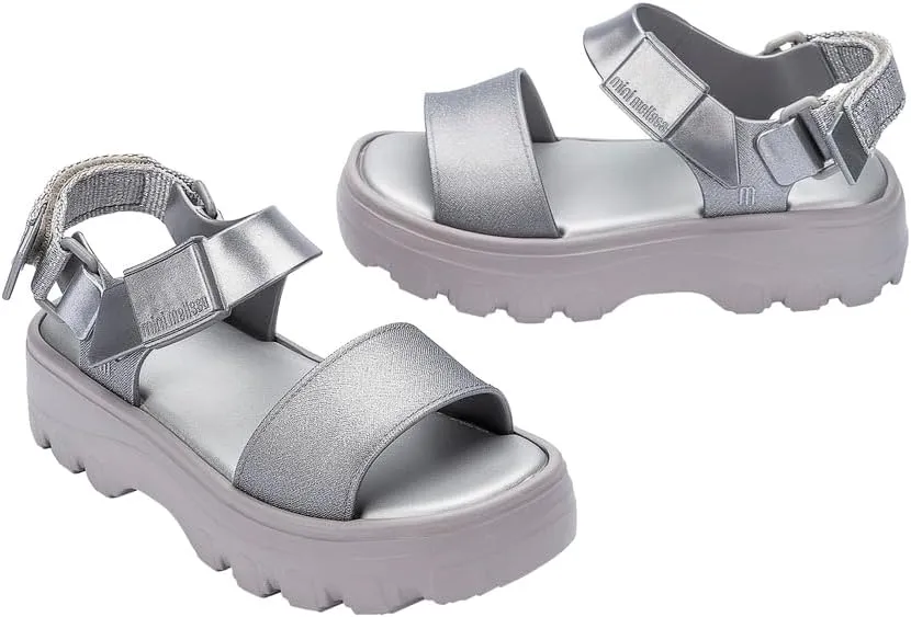 mini melissa Girl's Kick Off Sandal Platform