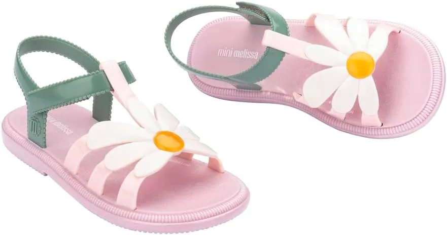 mini melissa Hip Bloomy Sandal for Little Kids