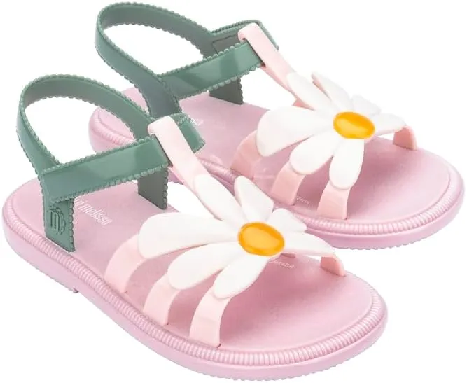 mini melissa Hip Bloomy Sandal for Little Kids