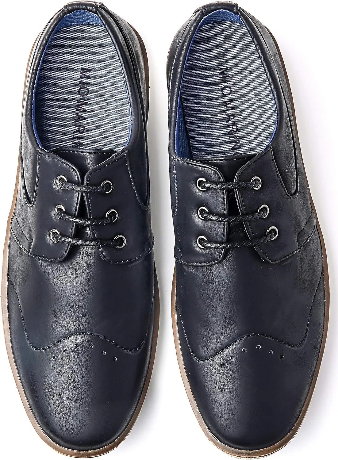 Mio Marino Men Casual Oxford Shoes - Comfortable Business Fashion Mens Casual Dress Shoes