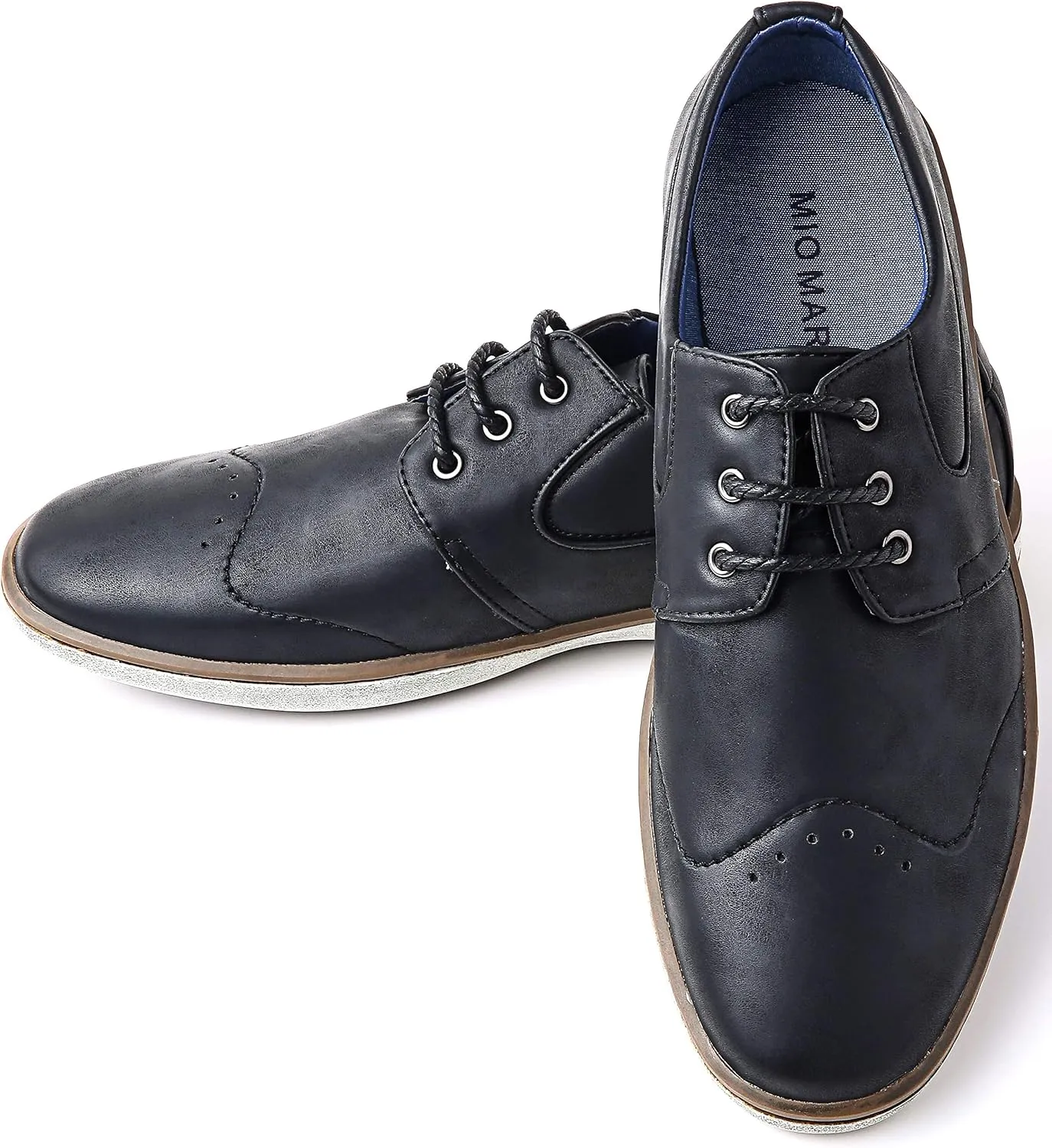 Mio Marino Men Casual Oxford Shoes - Comfortable Business Fashion Mens Casual Dress Shoes