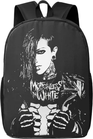 Motionless Rock In White Casual Backpack Large Lightweight Travel Bag Classic Laptop Daypack Men Women Backpack