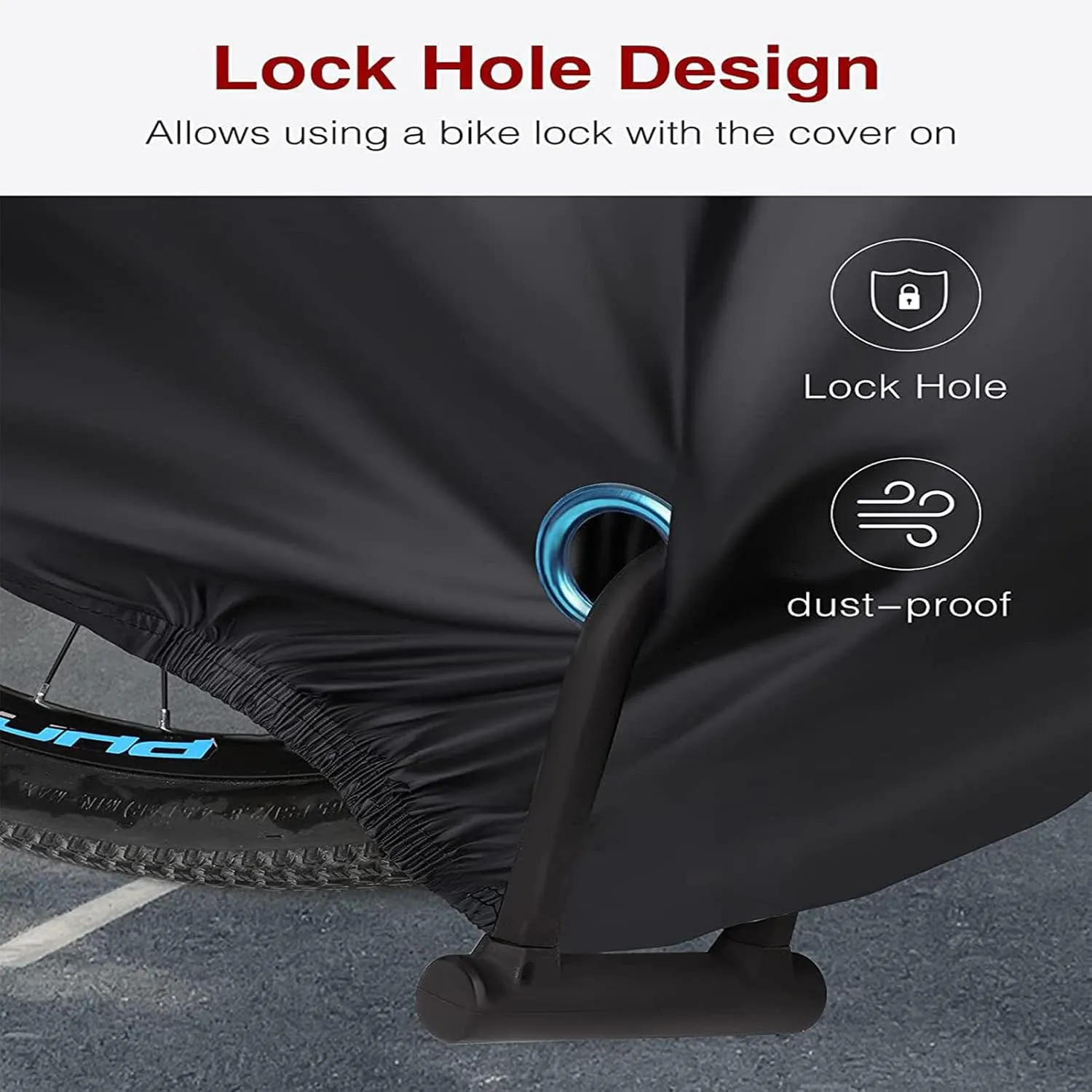 Motorcycle Cover for Daelim VL 125 Classic Scooter Cycle Moped Cover Anti-UV Moped Cover with Lock Holes Windproof Buckle and Elastic Hem,A2-200x85x110
