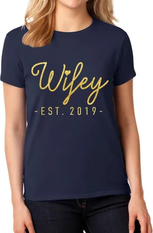 Mrs Mr Shirt Matching Just Married Newlywed Tee Custom Hubby Wifey His and Her Outfits
