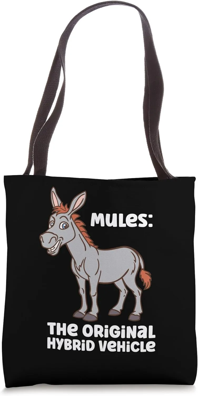 Mule Hybrid Vehicle Mule Lover Tote Bag