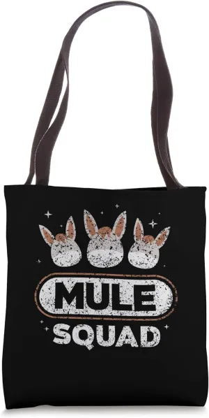 Mule Squad Animal Cute Lover Mules Mule Tote Bag