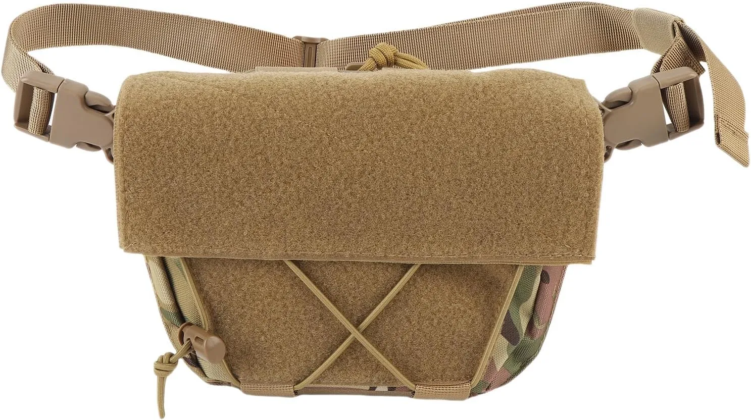 Multi Purpose Outdoor Waist Pack Bag with Abdominal Carrying Pouch, Oxford Fabric Utility Tool Pouch, for Sport Activities