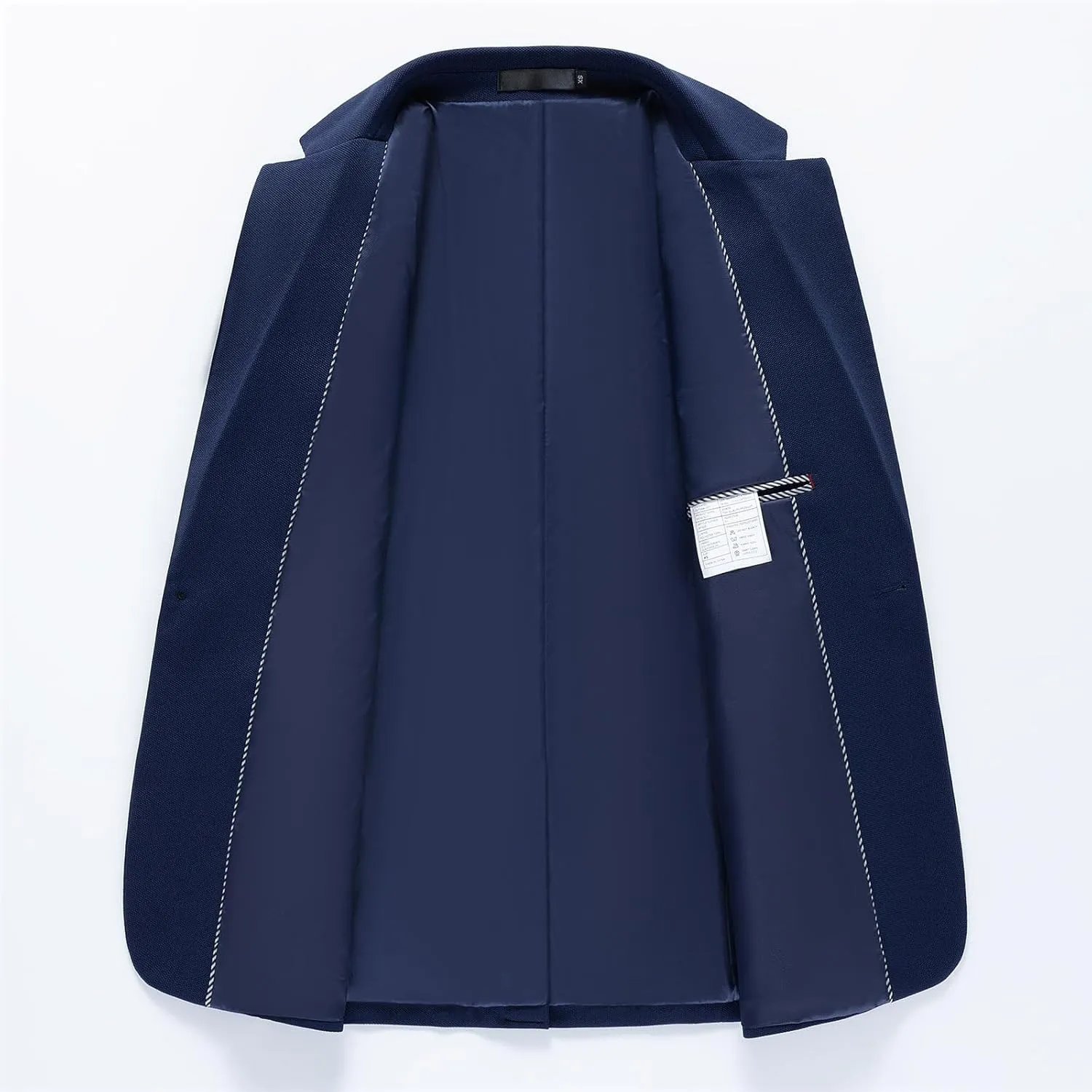 Mylldey Knit Blazer Men Business One Button Suit Jacket Regular fit Casual Sport Coat Mens Blazer