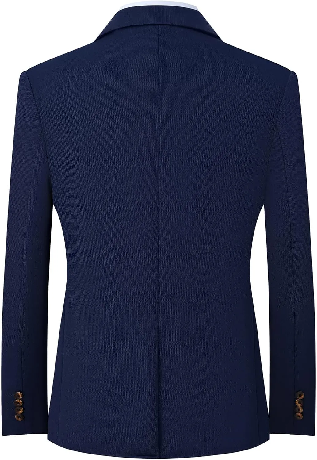 Mylldey Knit Blazer Men Business One Button Suit Jacket Regular fit Casual Sport Coat Mens Blazer