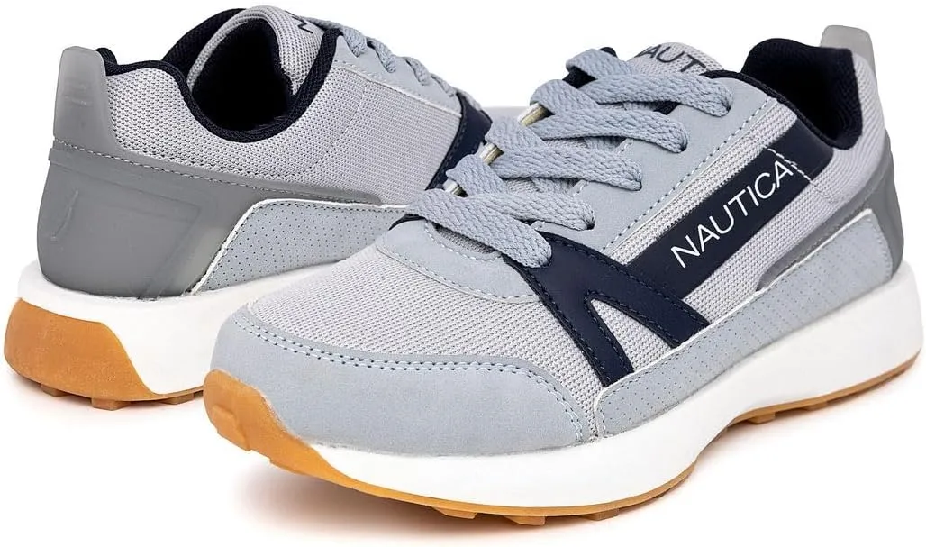 Nautica Kids Boys Casual Lace-Up Fashion Sneakers Oxford Comfortable Walking Shoe (Big Kid - Little Kid - Toddler)