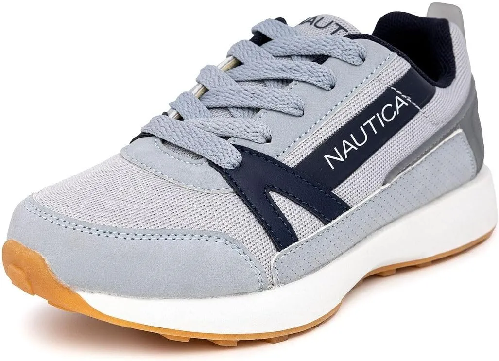 Nautica Kids Boys Casual Lace-Up Fashion Sneakers Oxford Comfortable Walking Shoe (Big Kid - Little Kid - Toddler)
