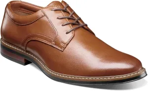 Nunn Bush Men's Carmelo Oxford Classic Modern Formal Plain Toe Lace Up Dress Casual Shoes