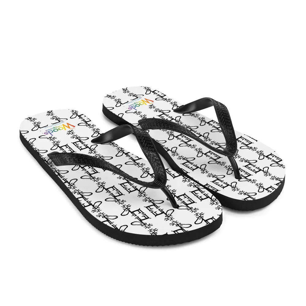 Oh Deer! Flip-Flops