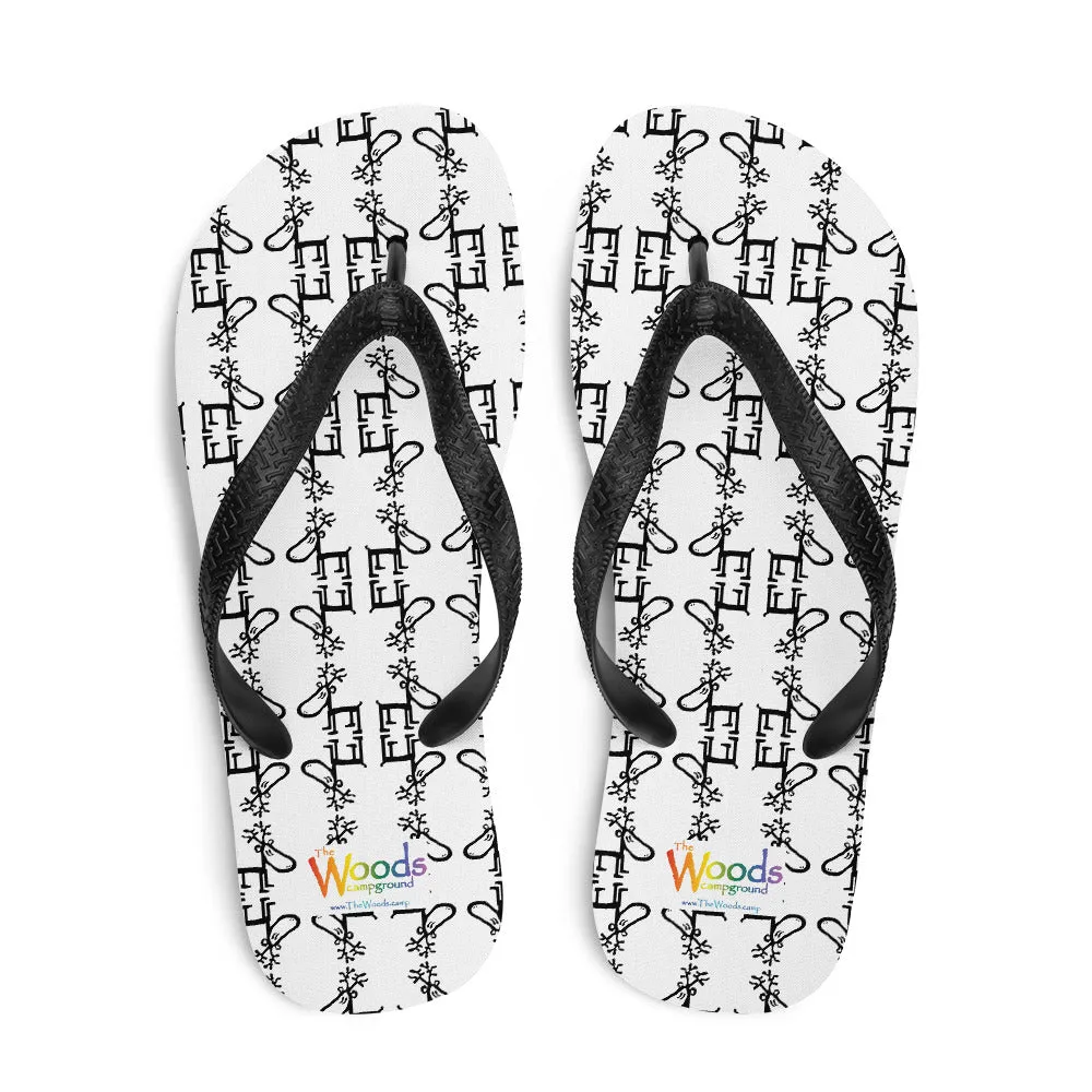 Oh Deer! Flip-Flops