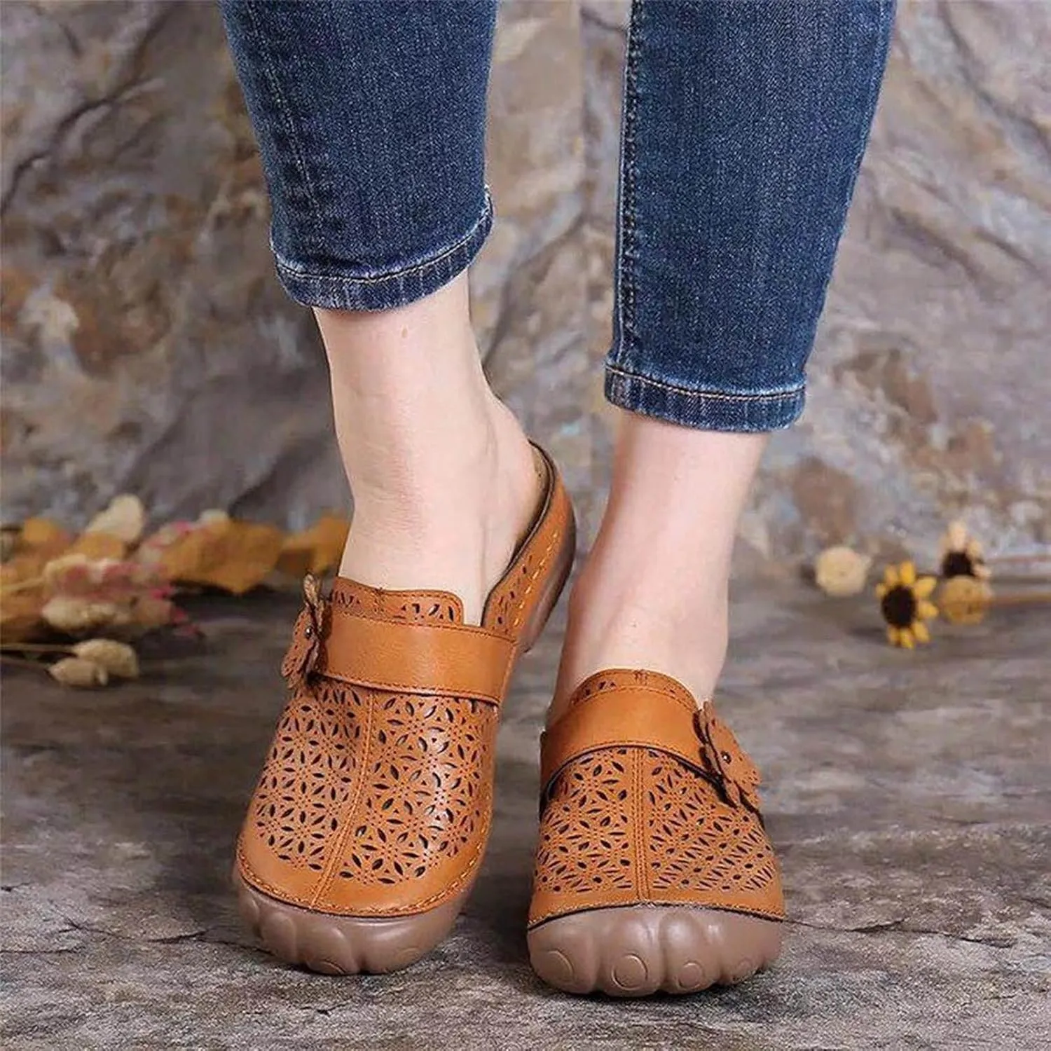 oiangi Clogs for Womens Summer Sandals,Fashion Backless Non Slip Outdoor Slippers Soft Comfortable Casual Beach Shoes