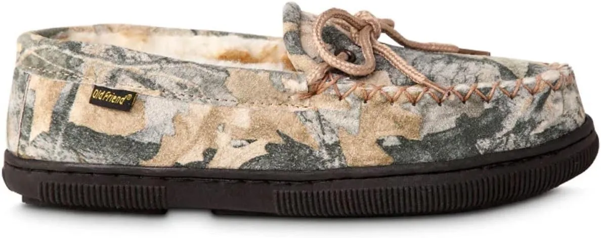 Old Friend Camouflage Loafer Kids ToddlerYouth Slipper