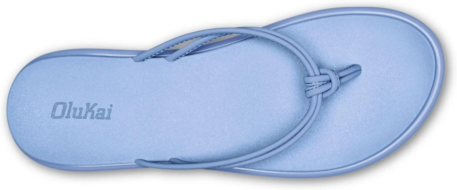 OLUKAI Aka Women's Beach Sandals, Water-Friendly Flip-Flop Slides, All-Day Comfort & Support, Stylish & Vibrant Colors