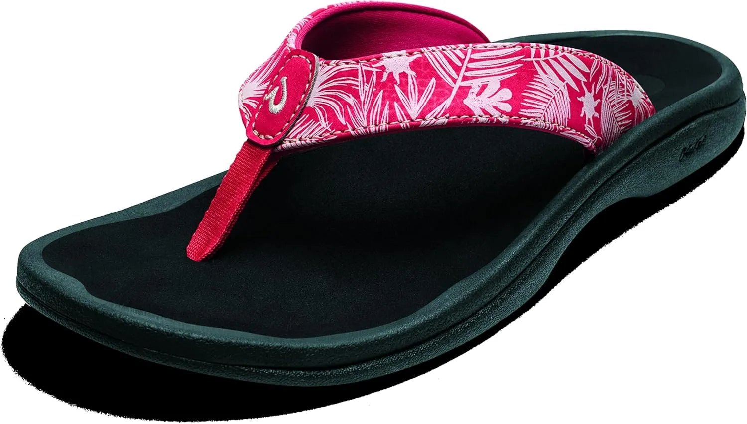 OLUKAI Ohana Women's Beach Sandals, Water Resistant Flip Flops, Arch Support & Comfort Fit, Lightweight & Durable, Enhanced Grip & Traction