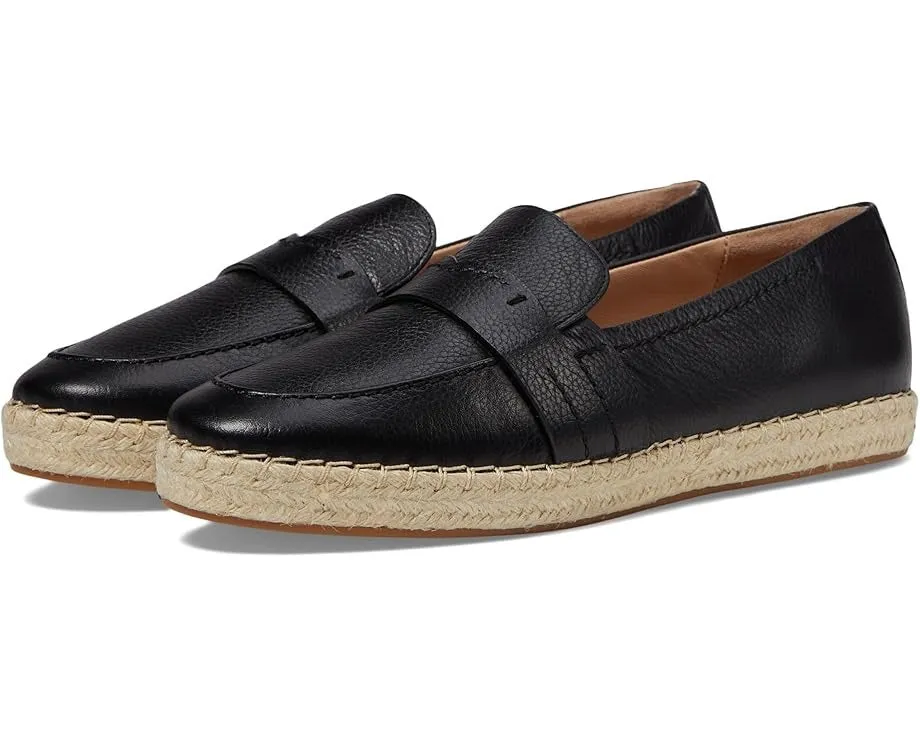 On Black Haan Discounted coupons Cloudfeel Montauk Rounded Leather Best-seller Slip Flats Espadrilles Cole Toe