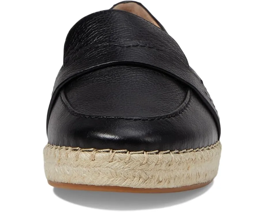On Black Haan Discounted coupons Cloudfeel Montauk Rounded Leather Best-seller Slip Flats Espadrilles Cole Toe