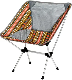 Outdoor Folding Camping Chairs, Lightweight Portable Backpacking Chair with Carry Bag for Travel, Beach, Picnic, Festival, Hiking, Supports 330 LBS,Black (Brown One Size)