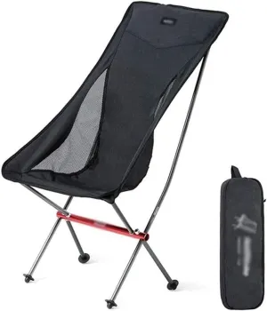 Outdoor Folding Chair Picnic Chair Portable Camp Chair Foldable Fishing Chair Perfect for Beach Fishing Camping Hiking