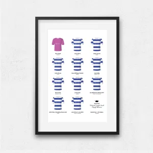 Oxford City 2023 National League South Playoff Winners Football Team Print