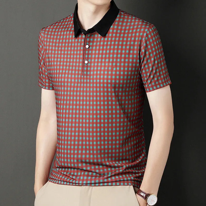 Oxford - Grid Plaid Polo
