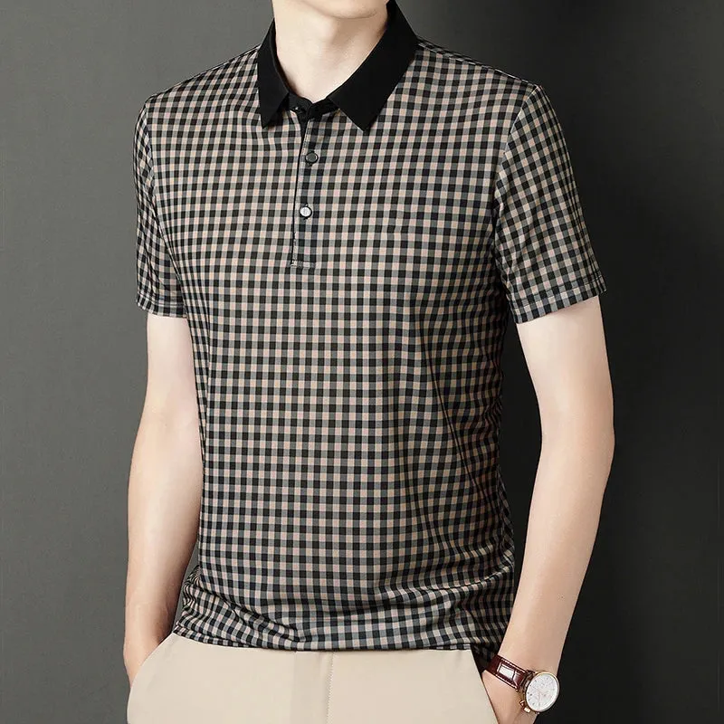 Oxford - Grid Plaid Polo