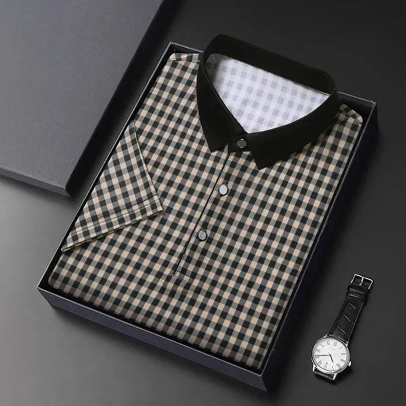 Oxford - Grid Plaid Polo