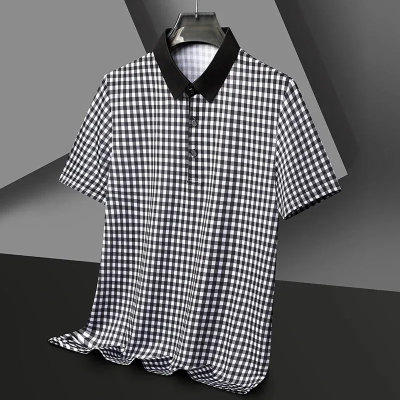 Oxford - Grid Plaid Polo