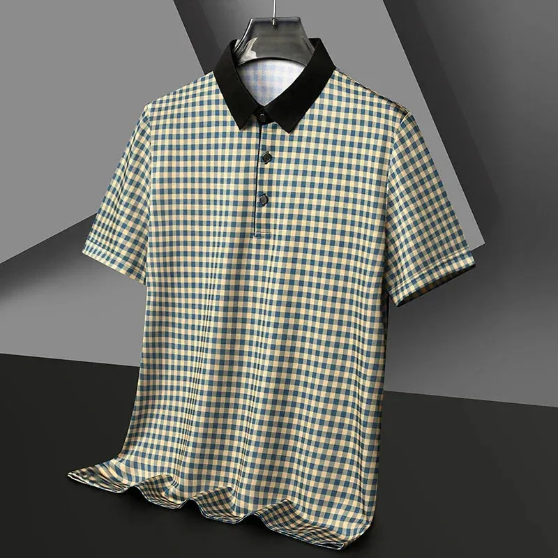 Oxford - Grid Plaid Polo