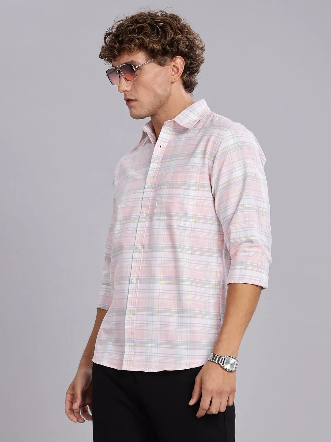 Oxford Pink Button Down Cotton Shirt