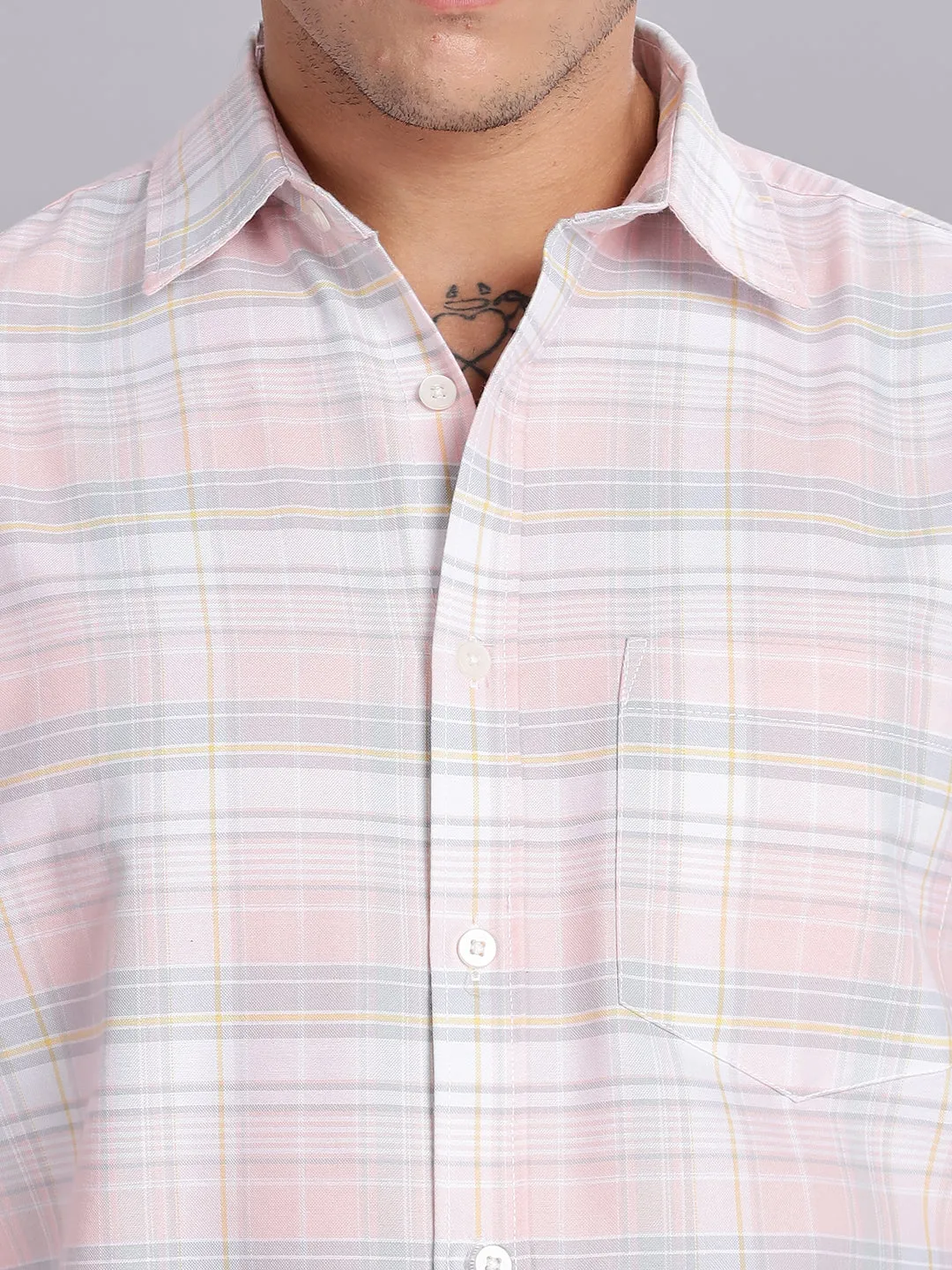 Oxford Pink Button Down Cotton Shirt