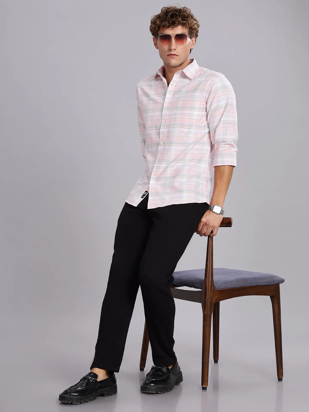 Oxford Pink Button Down Cotton Shirt