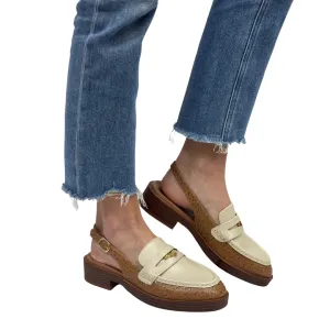PAIINTED VINTAGE in Bone   Camel