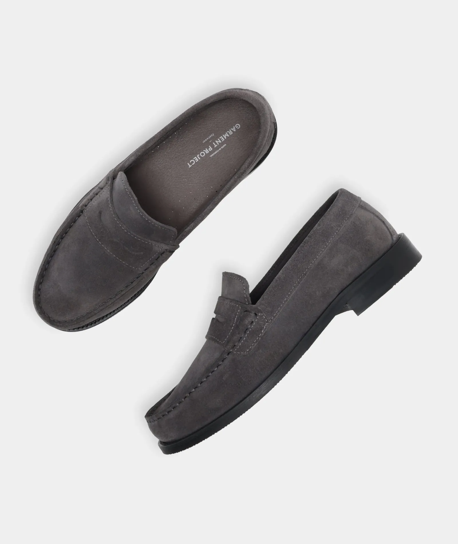 Penny Charcoal Suede - Loafer Ergonomic High-precision Miles